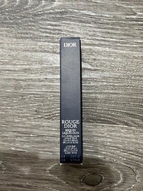 Dior Rouge Liquid Duo Sequin Lipstick - Navy and White Packaging